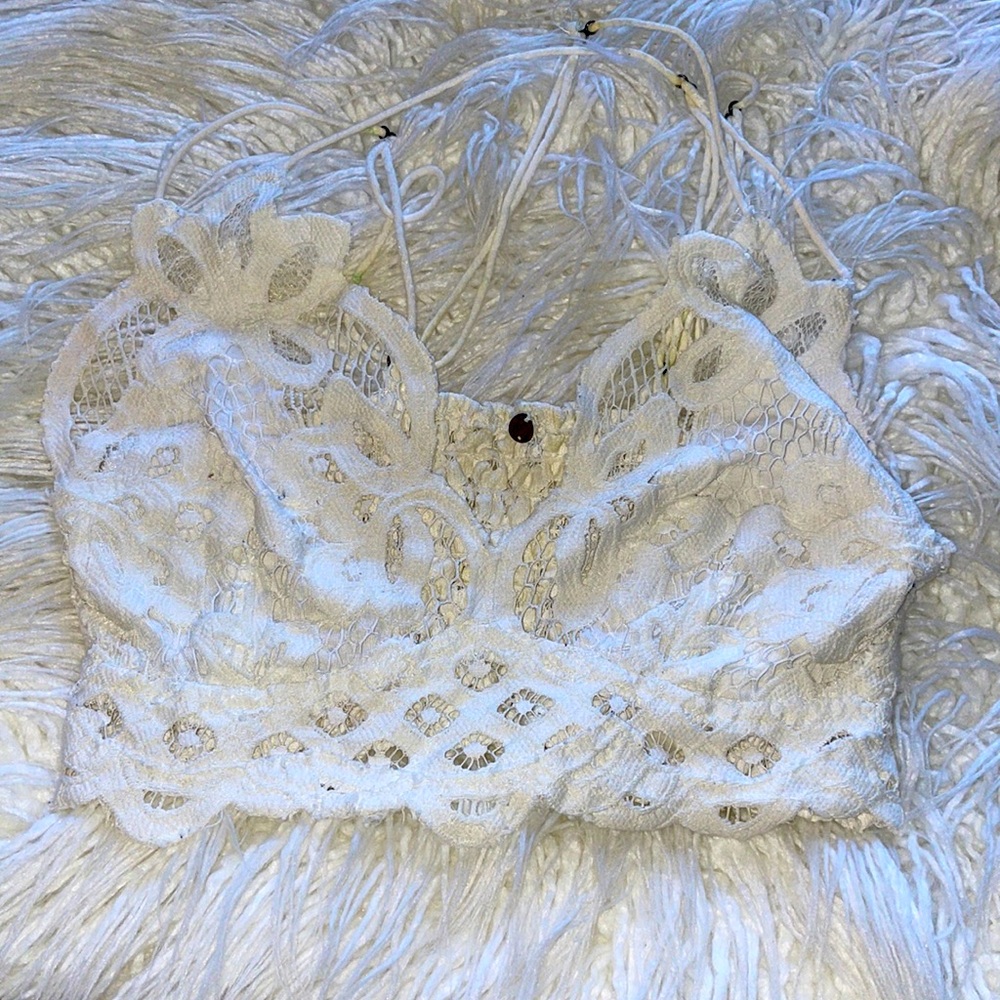 Free People Crop Top XS White